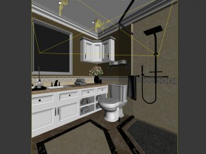 bathroom design complete model 58 3D Model