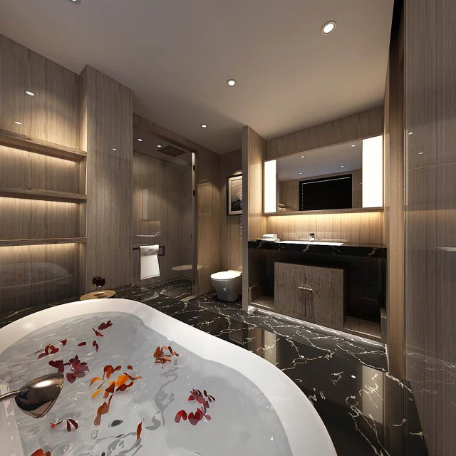 bathroom design complete model 60 3D Model .c4d .max .obj .3ds .fbx .stl .blend 