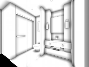 bathroom design complete model 60 3D Model