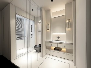 bathroom design complete model 60 3D Model