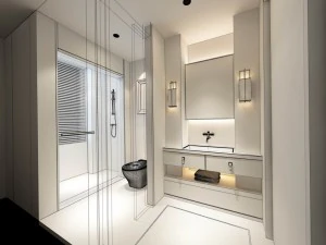 bathroom design complete model 60 3D Model
