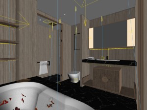 bathroom design complete model 60 3D Model