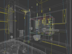 bathroom design complete model 60 3D Model