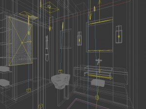 bathroom design complete model 60 3D Model