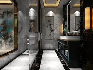 욕실 디자인 완성 모델 61 3D 모델