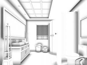 bathroom design complete model 63 3D Model