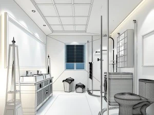 bathroom design complete model 63 3D Model