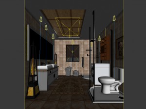 bathroom design complete model 63 3D Model