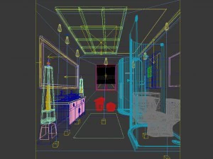bathroom design complete model 63 3D Model