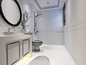 bathroom design complete model 65 3Dモデル
