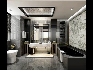 욕실 디자인 완성 모델 66 3D 모델