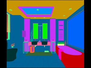 bathroom design complete model 66 Model 3D