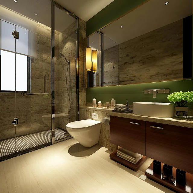 bathroom design complete model 67 3D Model .c4d .max .obj .3ds .fbx .stl .blend 