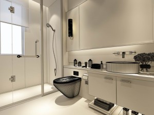 bathroom design complete model 67 Model 3D