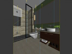 bathroom design complete model 67 3D Model