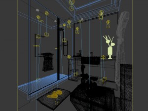 bathroom design complete model 68 3D 모델