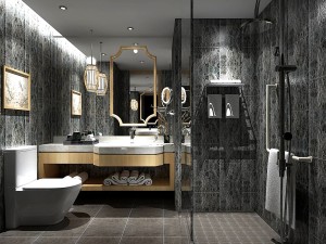 bathroom design complete model 71 3D 모델