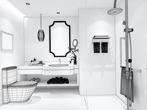 bathroom design complete model 71 3D Model