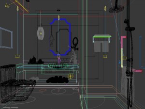 bathroom design complete model 71 Modelo 3D