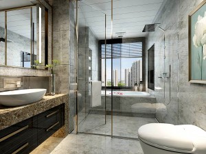 bathroom design complete model 72 Modello 3D