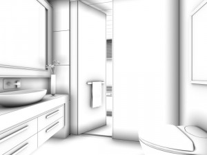 bathroom design complete model 72 3D मॉडल