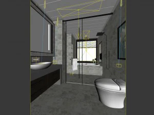 bathroom design complete model 72 3D Model