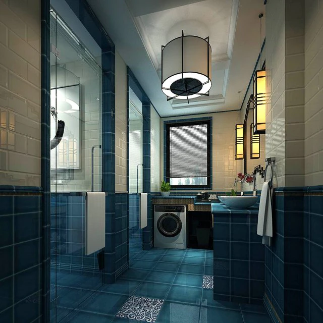 bathroom design complete model 74 3D Model .c4d .max .obj .3ds .fbx .stl .blend 