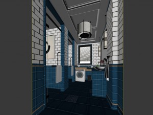 bathroom design complete model 74 3D Model