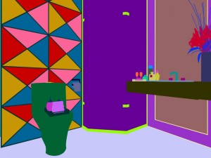 bathroom design complete model 75 Model 3D