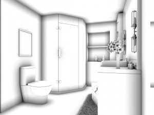 bathroom design complete model 76 Modèle 3D