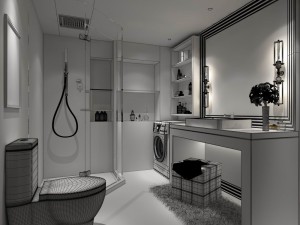 bathroom design complete model 76 Modèle 3D