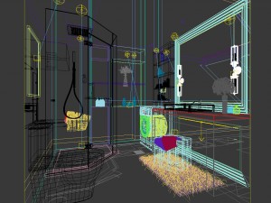 bathroom design complete model 76 Modèle 3D