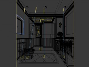 bathroom design complete model 77 Model 3D