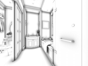 bathroom design complete model 78 Modelo 3D