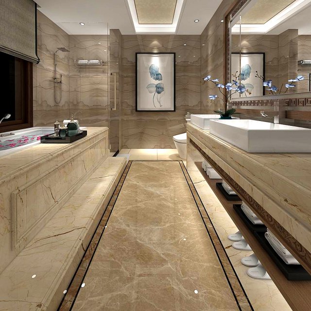 bathroom design complete model 79 3D Model .c4d .max .obj .3ds .fbx .stl .blend 