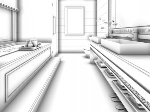 bathroom design complete model 79 3D Model