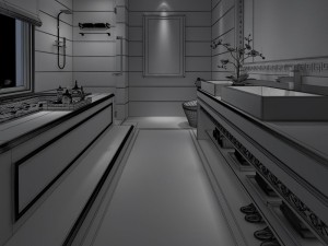 bathroom design complete model 79 3D Model