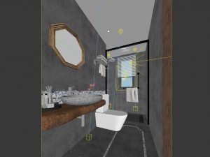 bathroom design complete model 80 Model 3D