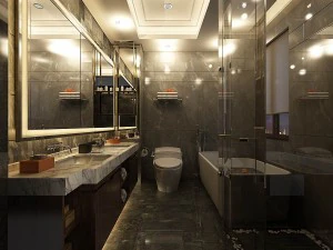 badkamerinrichting compleet model 81 3D Model