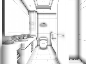 bathroom design complete model 81 3D Model