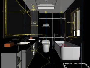 bathroom design complete model 81 3D Model