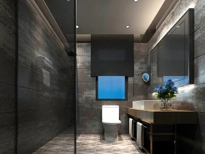 salle de bain design compl&egrave;te mod&egrave;le 82 Modèle 3D