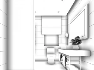 bathroom design complete model 82 3D Model
