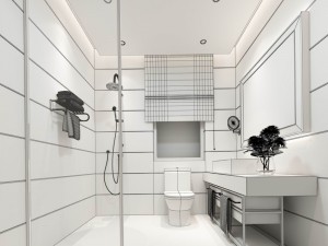 bathroom design complete model 82 3D 모델