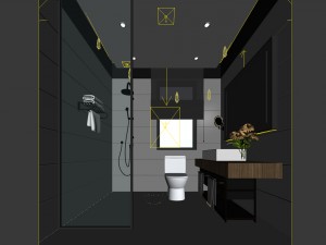 bathroom design complete model 82 3D 모델