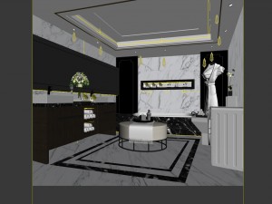 bathroom design complete model 83 Modelo 3D
