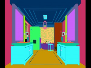 bathroom design complete model 86 Model 3D