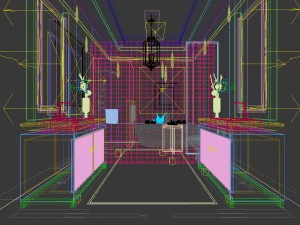 bathroom design complete model 86 3D Model