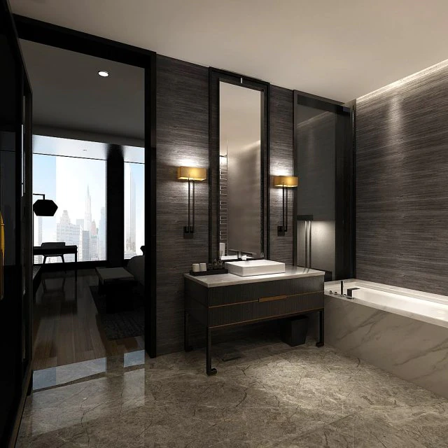 bathroom design complete model 91 3D Model .c4d .max .obj .3ds .fbx .stl .blend 