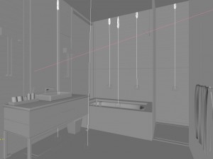 bathroom design complete model 91 Modelo 3D